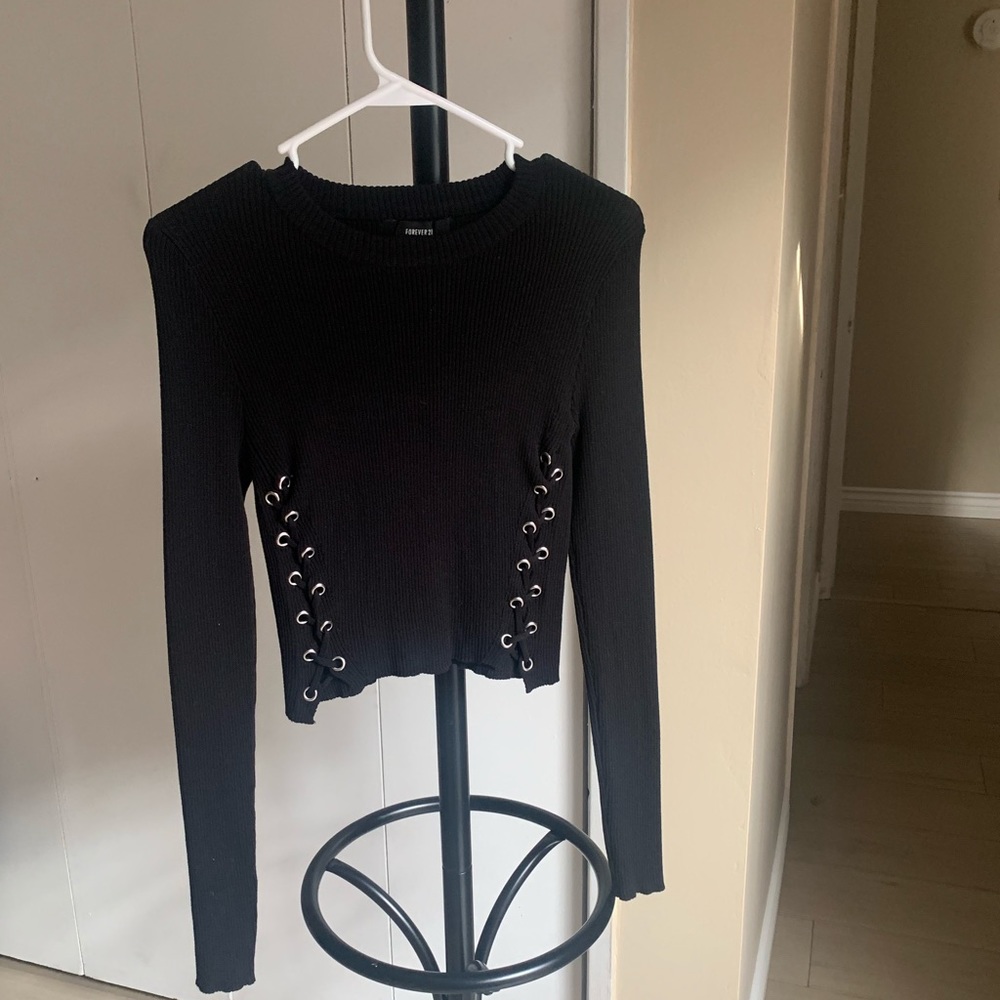 Black sweater